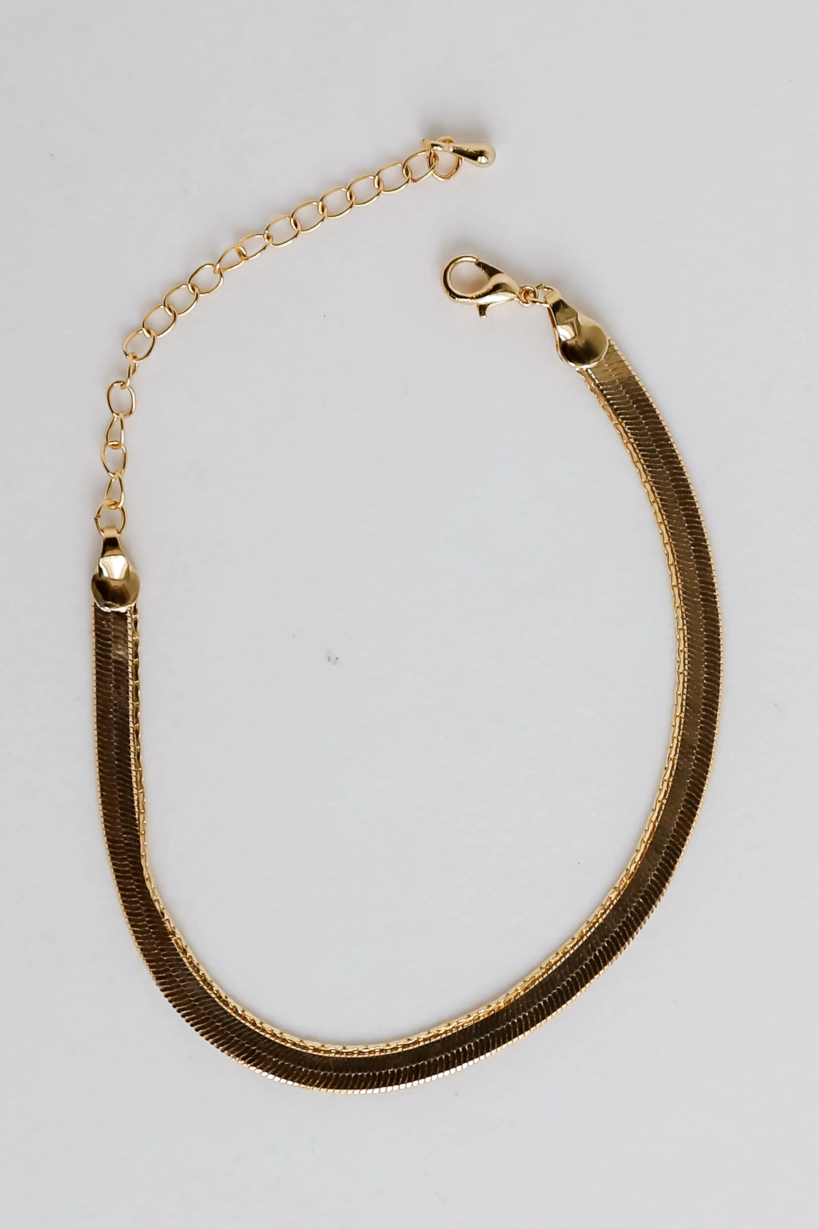 Abby Gold Layered Chain Bracelet