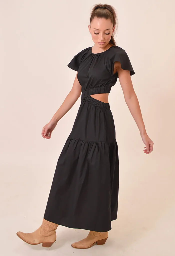 Stunning Allegra Cutout Midi Dress for a Sophisticated Look