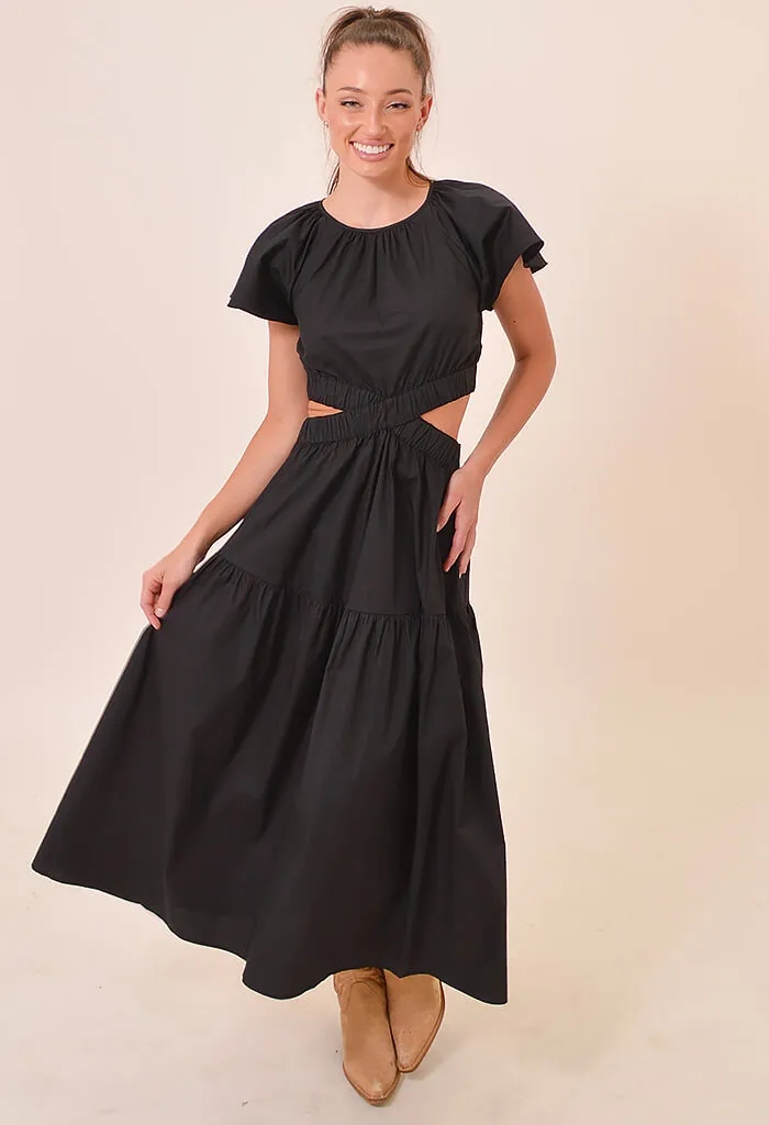 Stunning Allegra Cutout Midi Dress for a Sophisticated Look