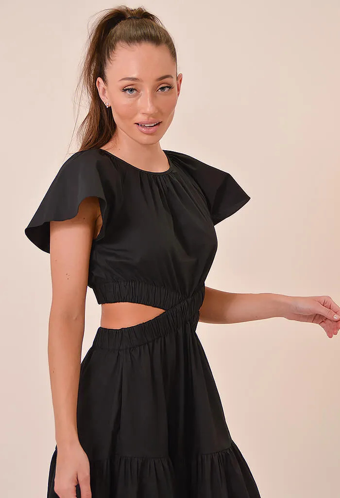 Stunning Allegra Cutout Midi Dress for a Sophisticated Look