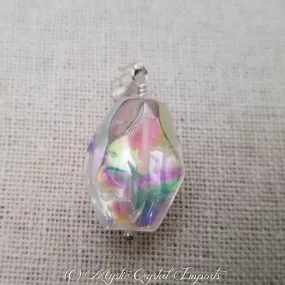 Angel Aura Quartz Crystal Pendant