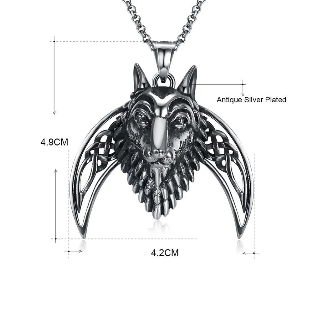 Animal Design Stainless Steel Classic Fashion Pendant Necklace