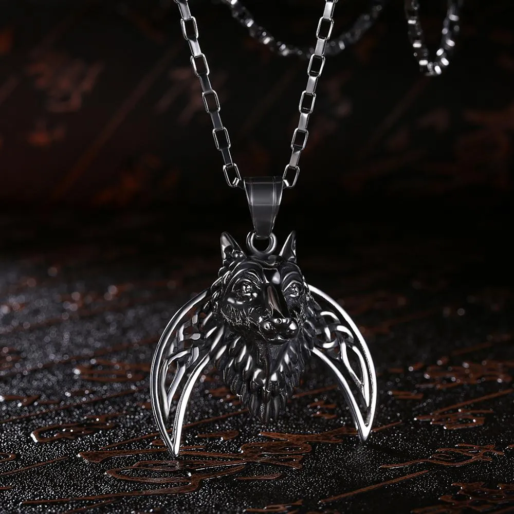 Animal Design Stainless Steel Classic Fashion Pendant Necklace