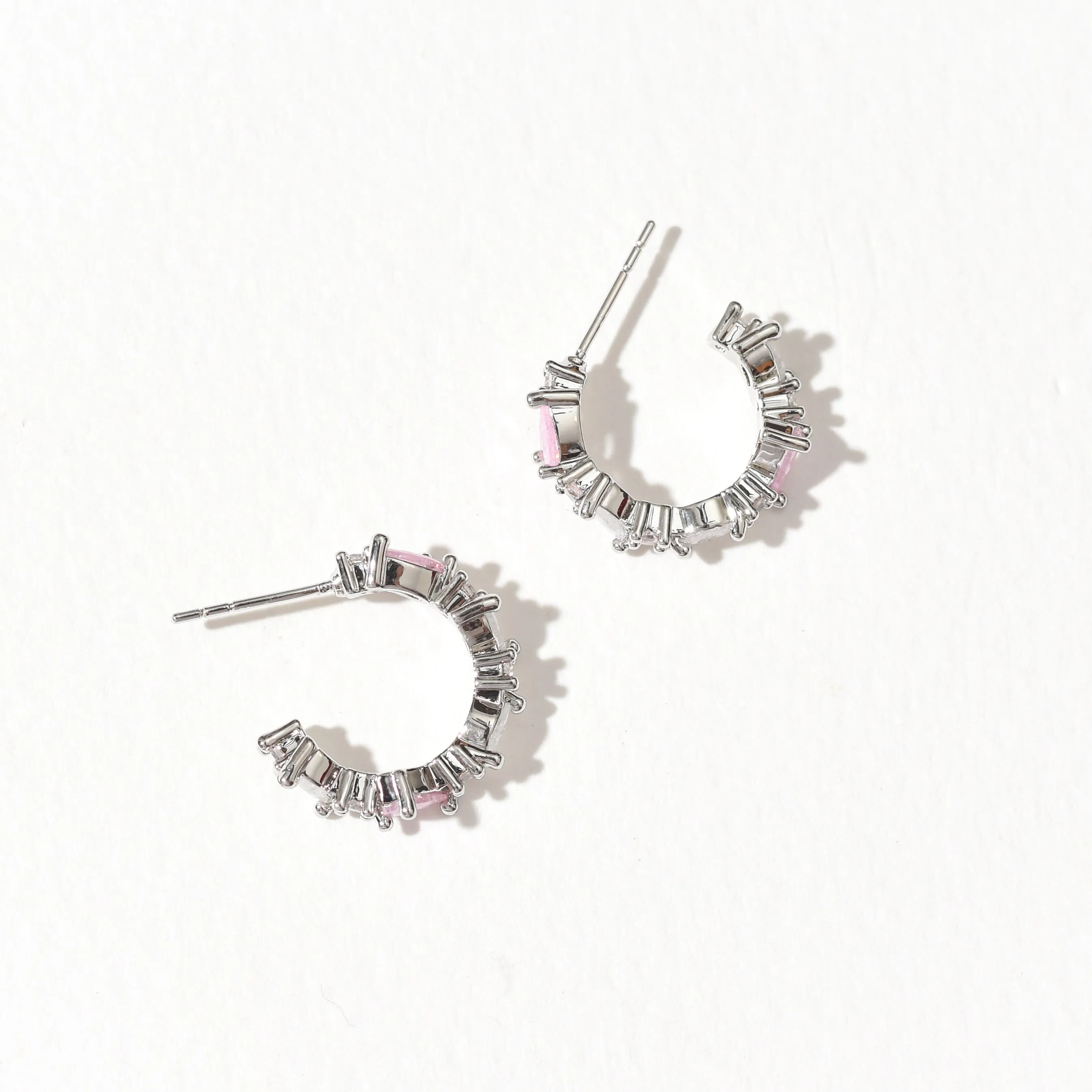 Aster Hoops | Silver