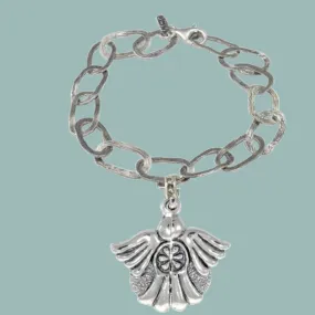 Bluenoemi Silver Bracelet for Woman with Charm Sterling Silver 925 Bluenoemi Angel Jewelry