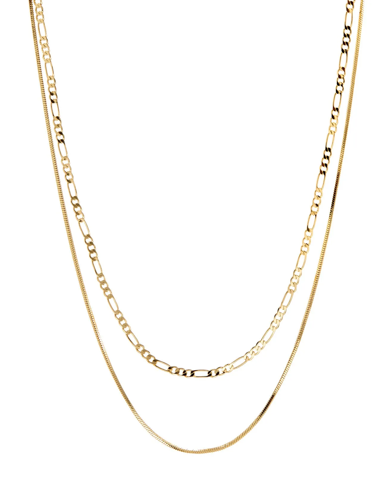 Cecilia Chain Necklace- Gold