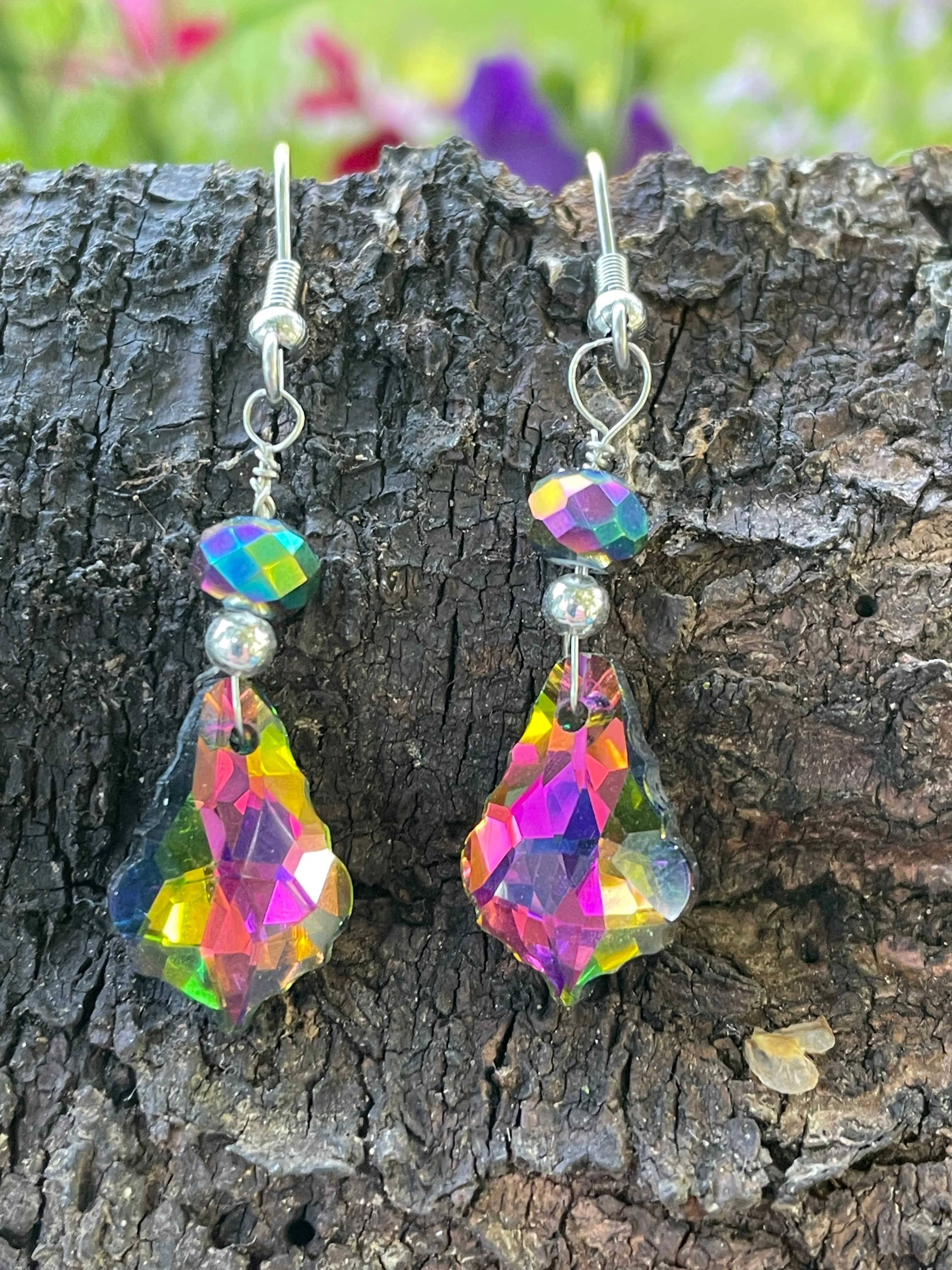 Crystal Teardrop Earrings