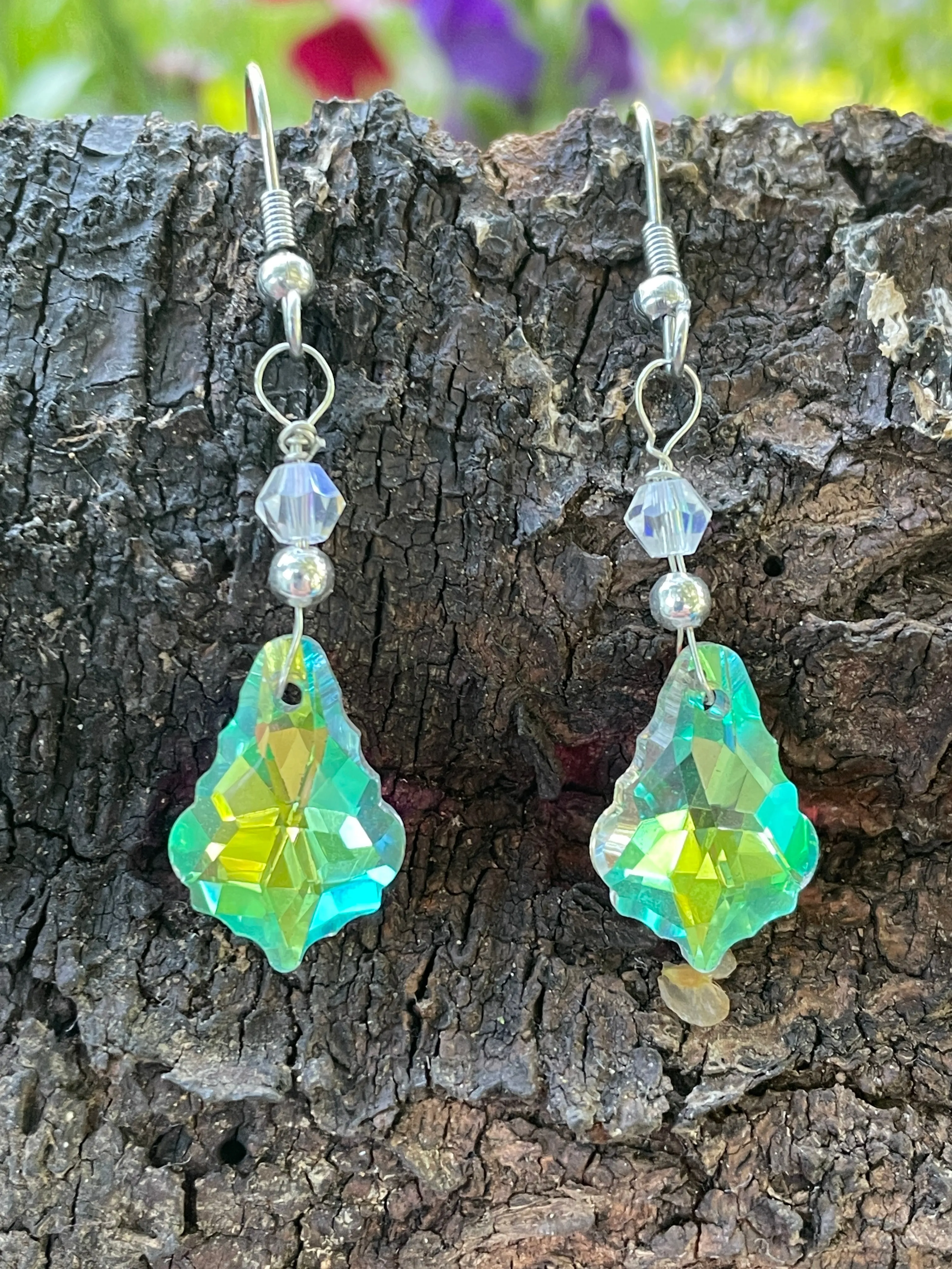 Crystal Teardrop Earrings