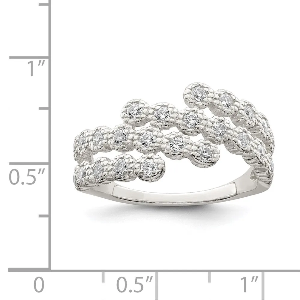 CZ Ring in Sterling Silver