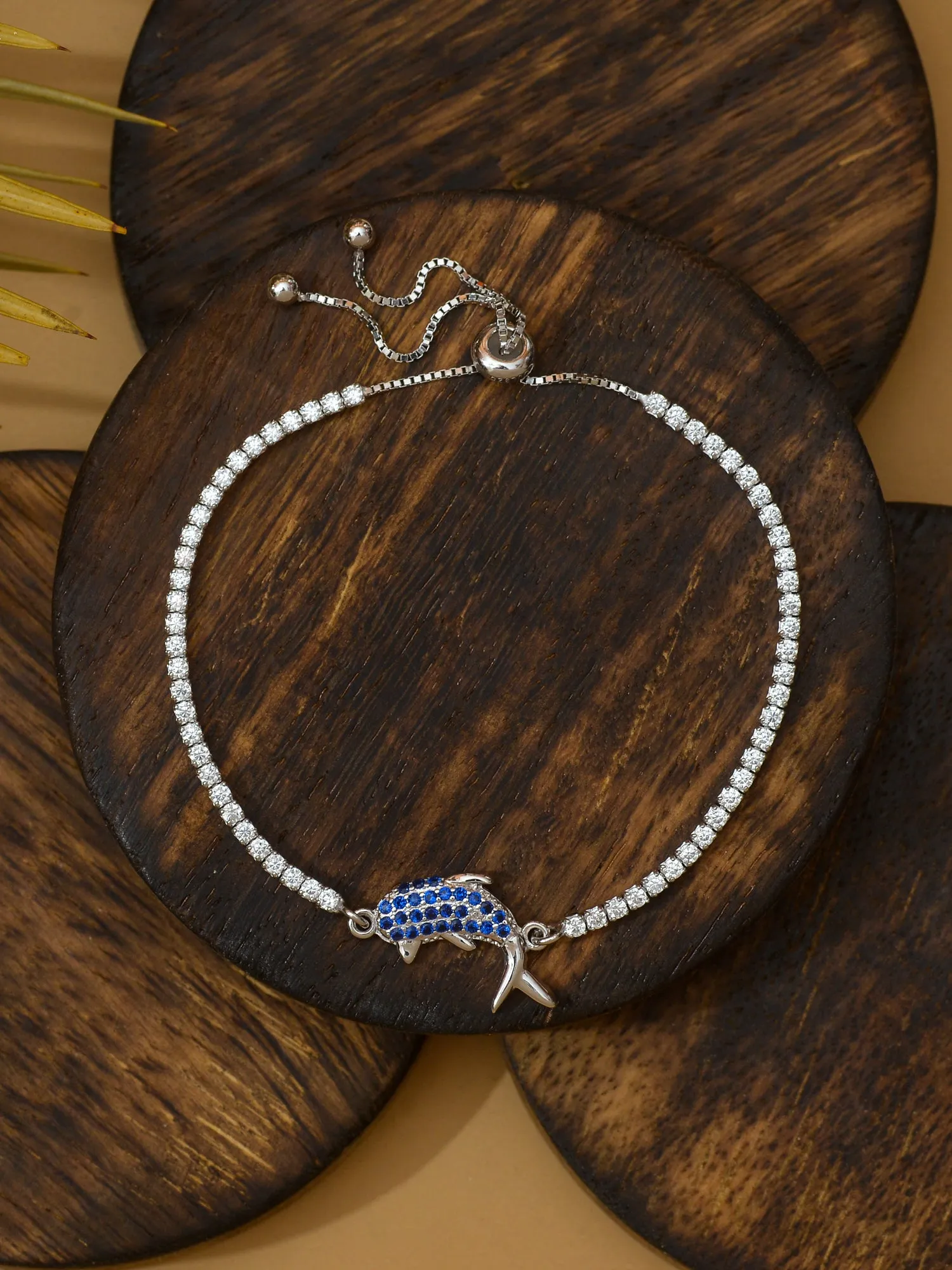 Fish Design Silver Bracelet