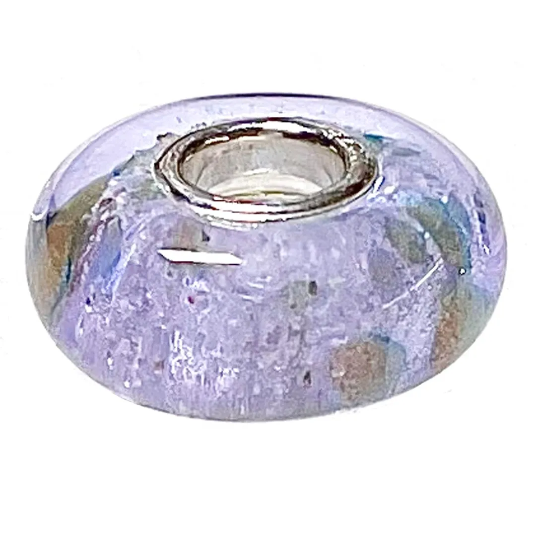 Glass Cremation Bead - Pandora Compatible