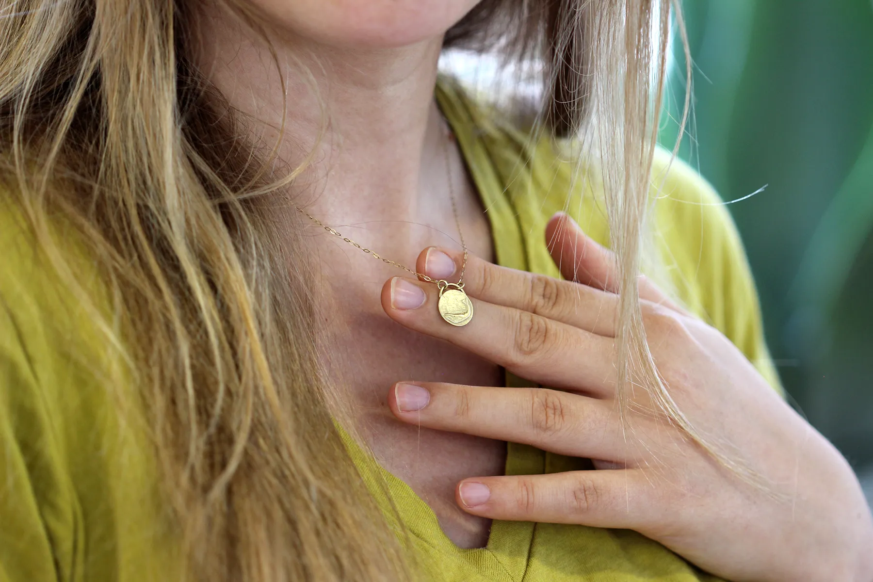 Gold Whale Necklace