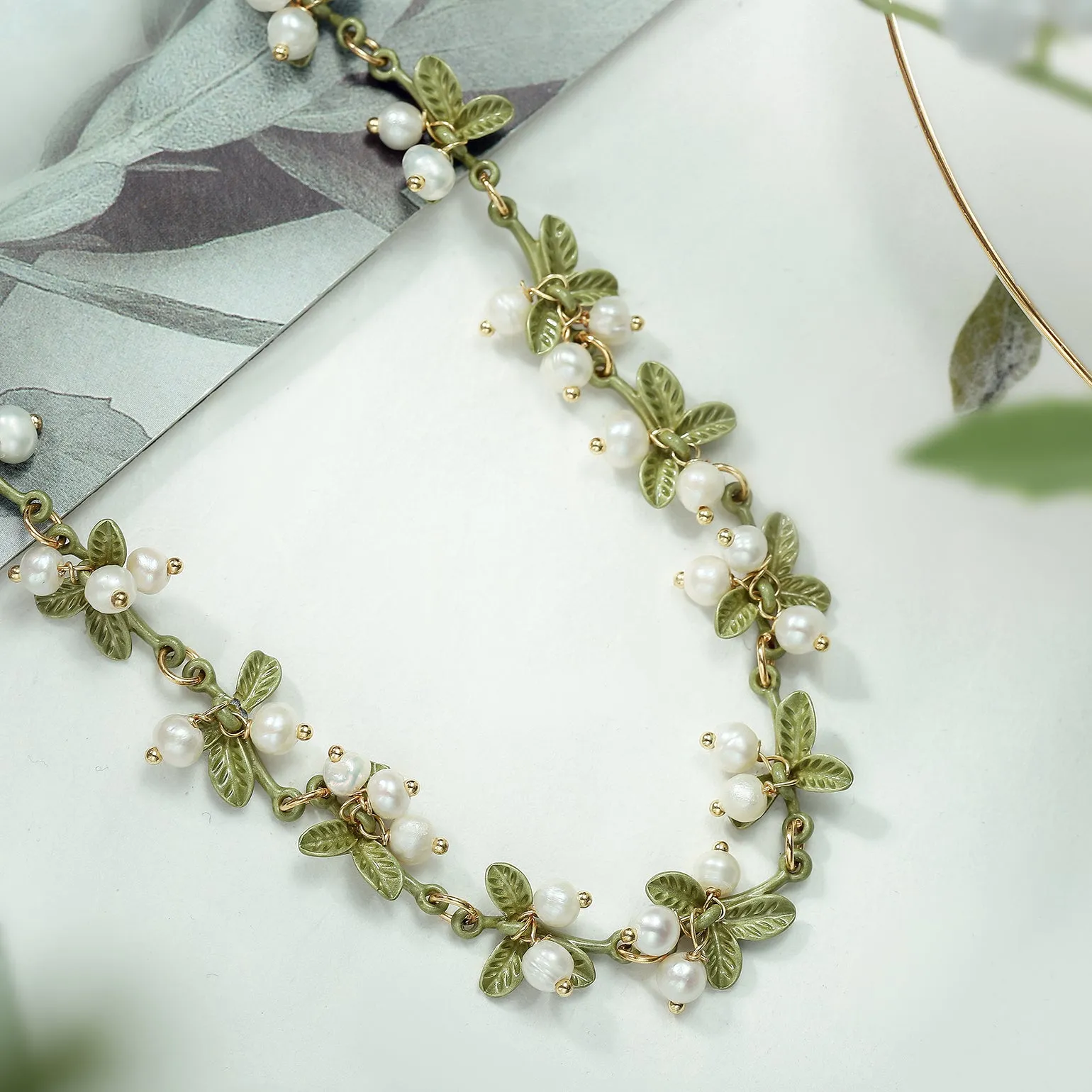 Lily Of The Valley Choker