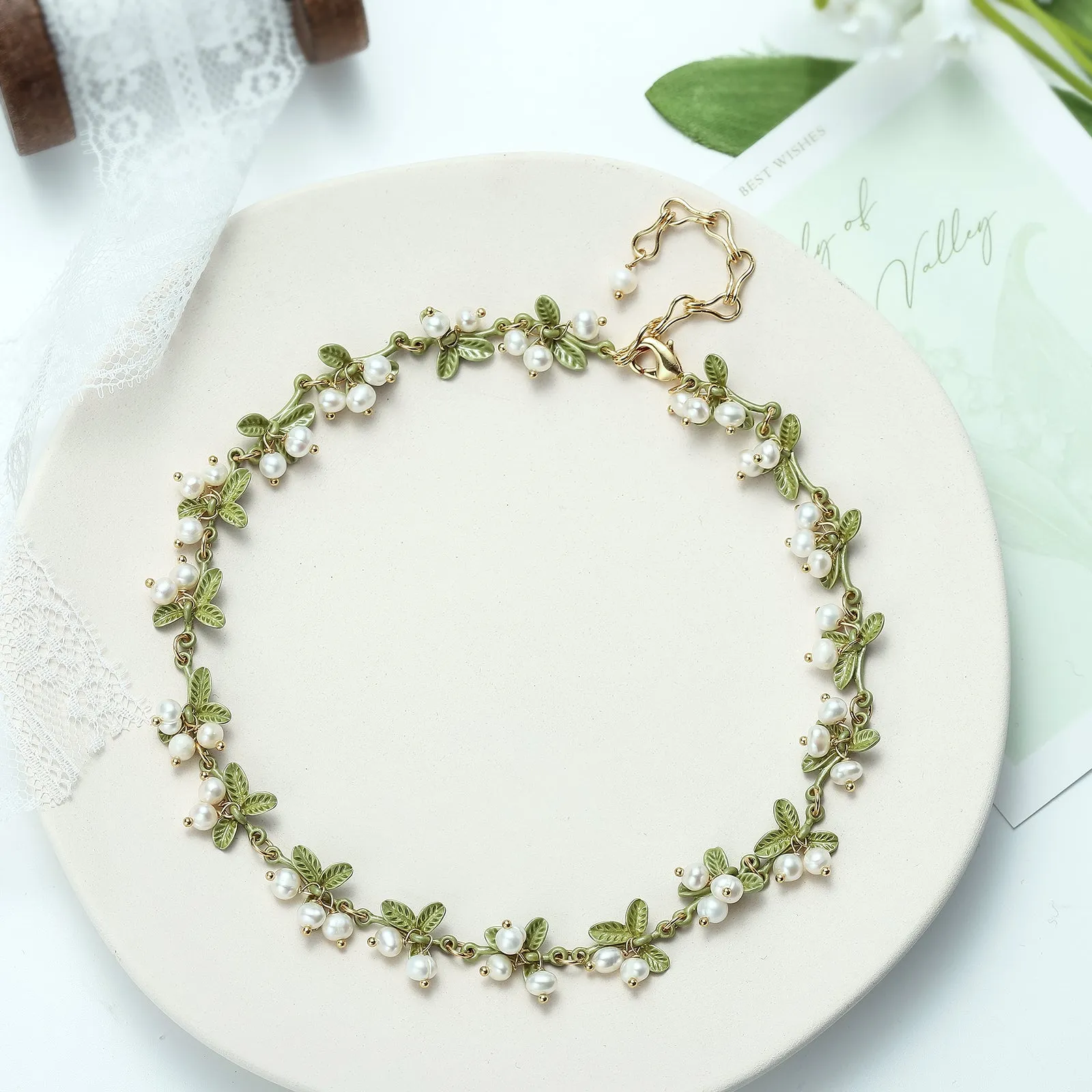 Lily Of The Valley Choker