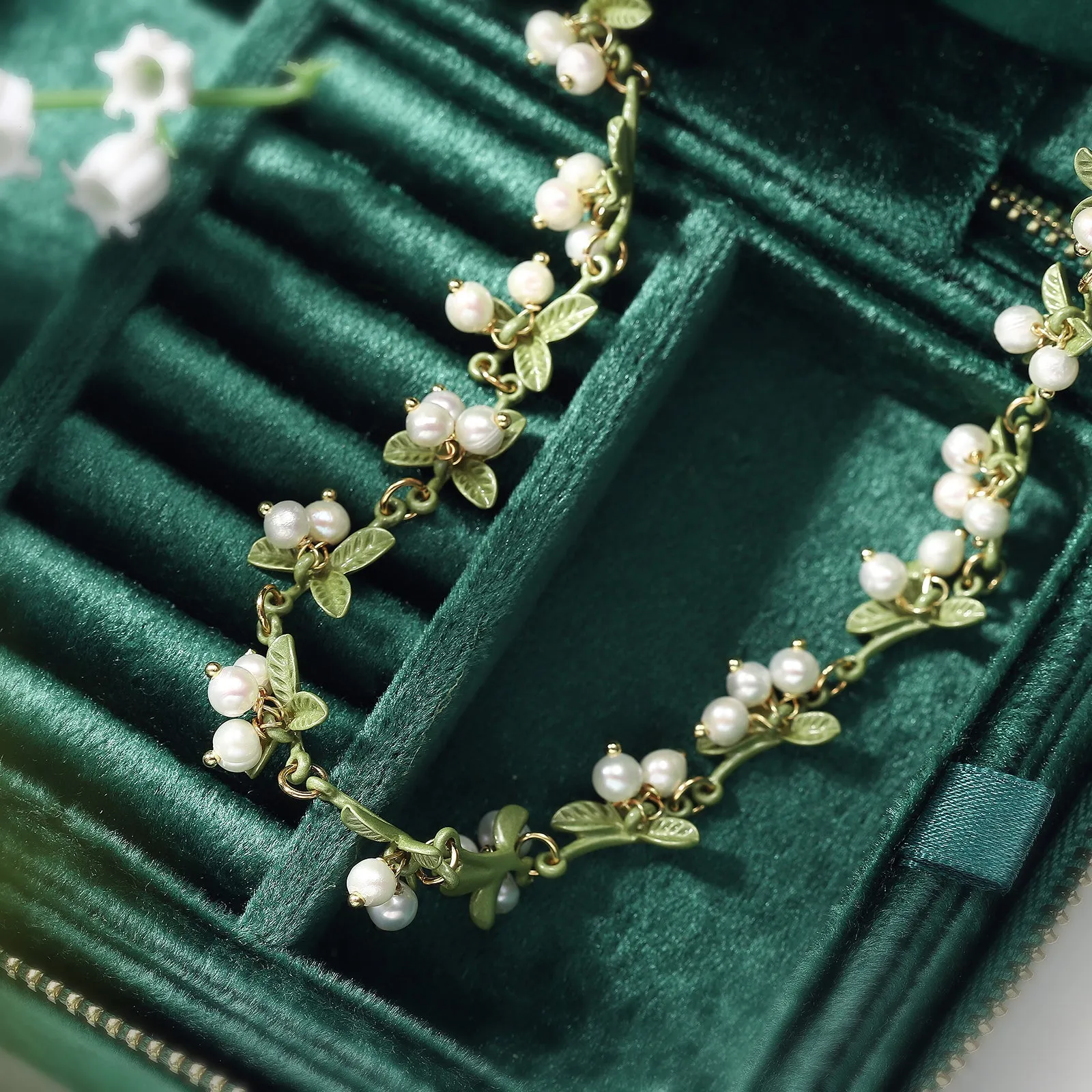 Lily Of The Valley Choker