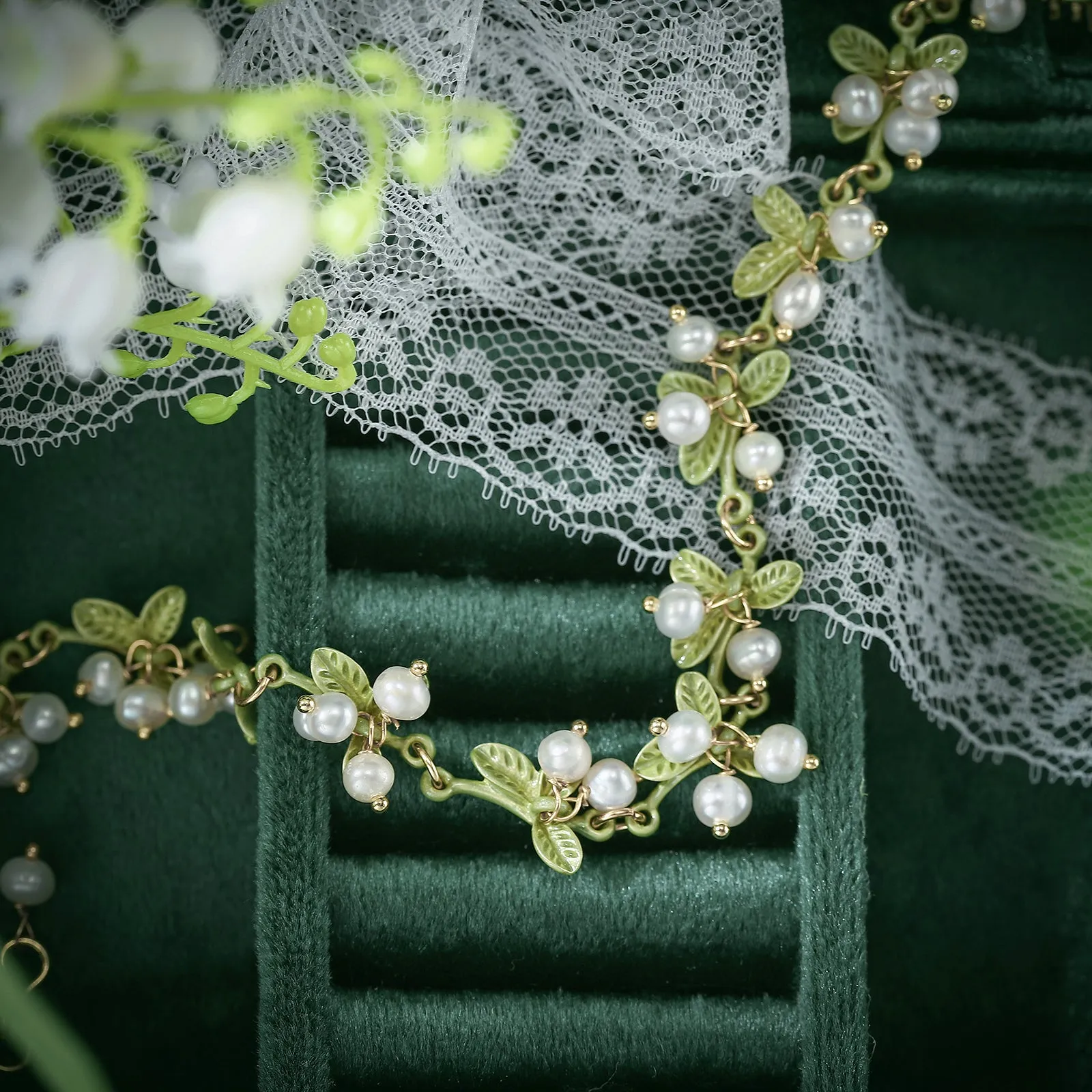 Lily Of The Valley Choker