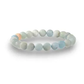 Matte Aquamarine Bracelet