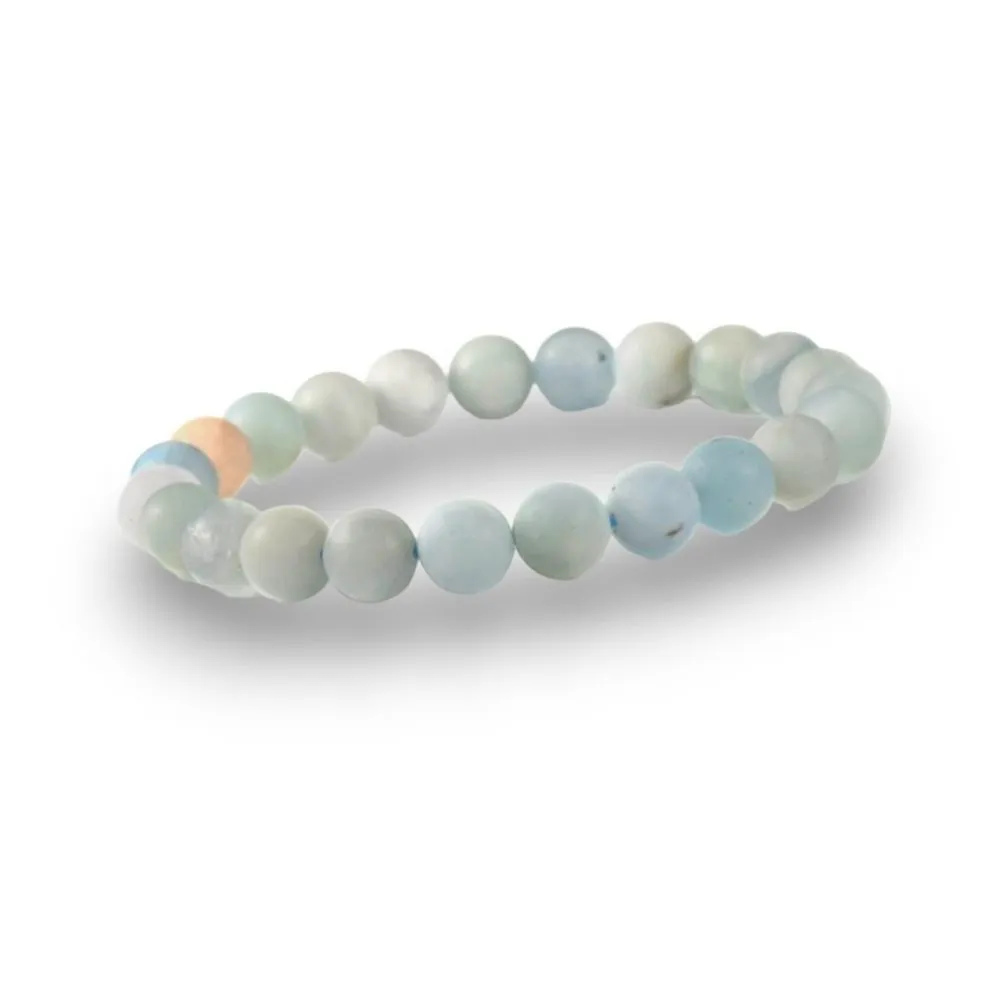 Matte Aquamarine Bracelet