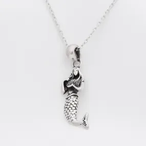 Mermaid Sterling Silver Necklace