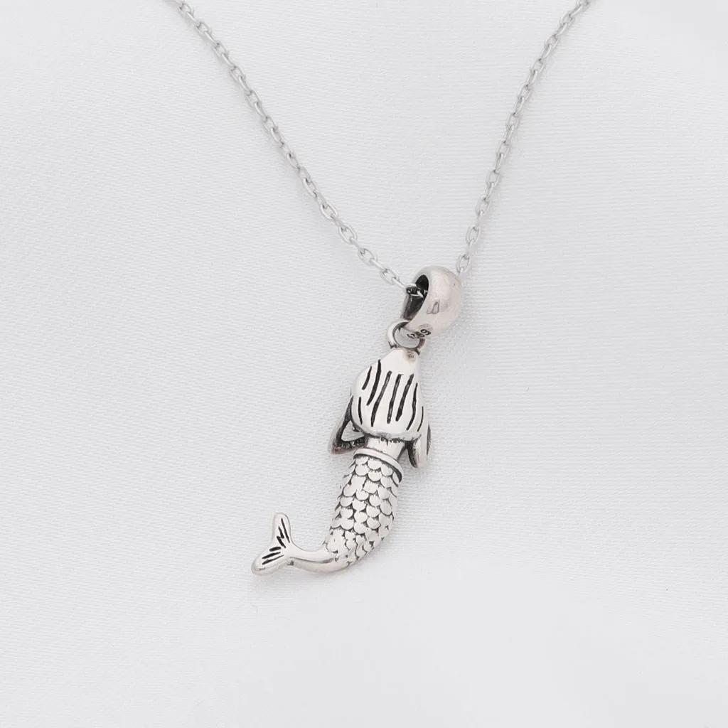 Mermaid Sterling Silver Necklace