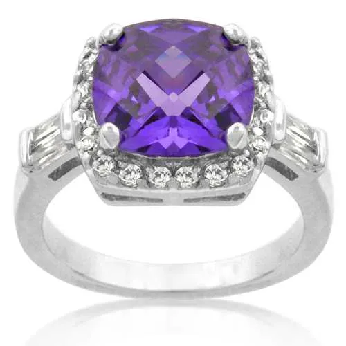 Midnight Amethyst Ring