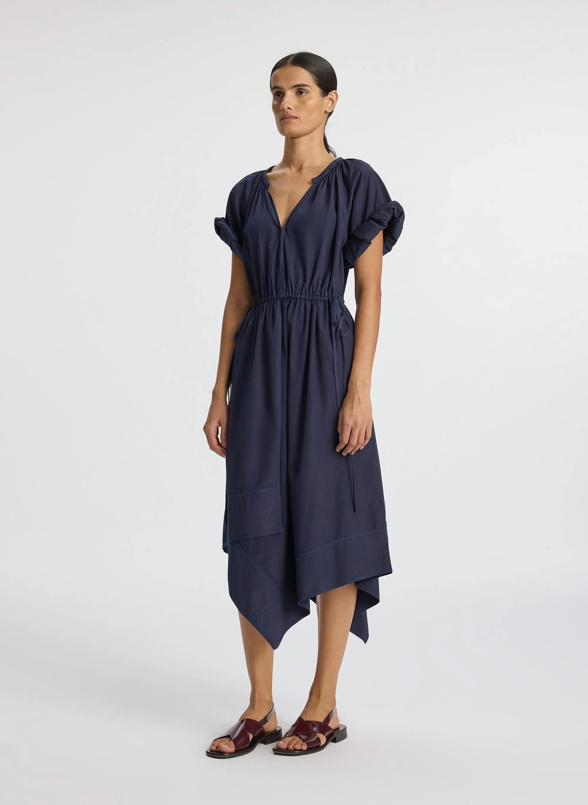 Odin Poplin Midi Dress