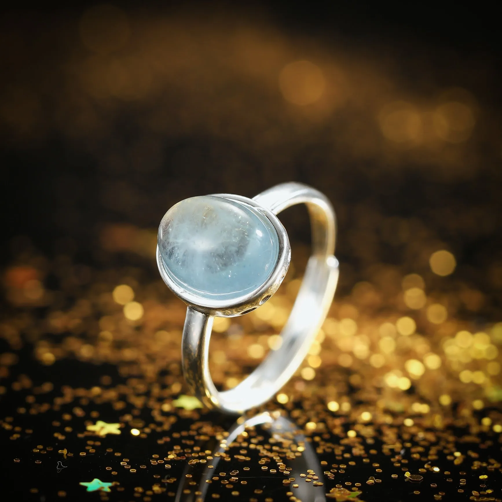 Oval Ocean Ring