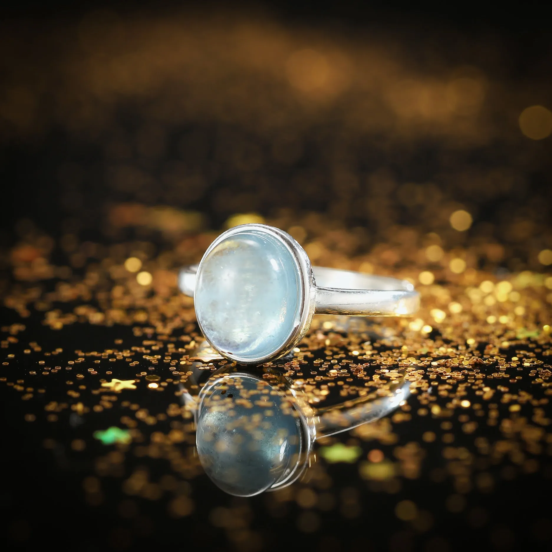 Oval Ocean Ring