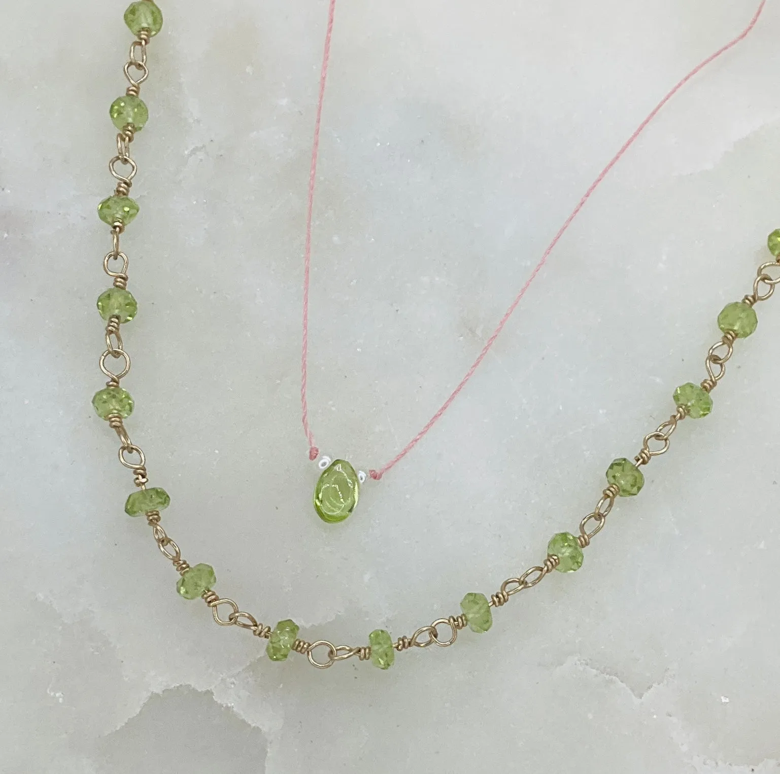 Peridot Intention Necklace