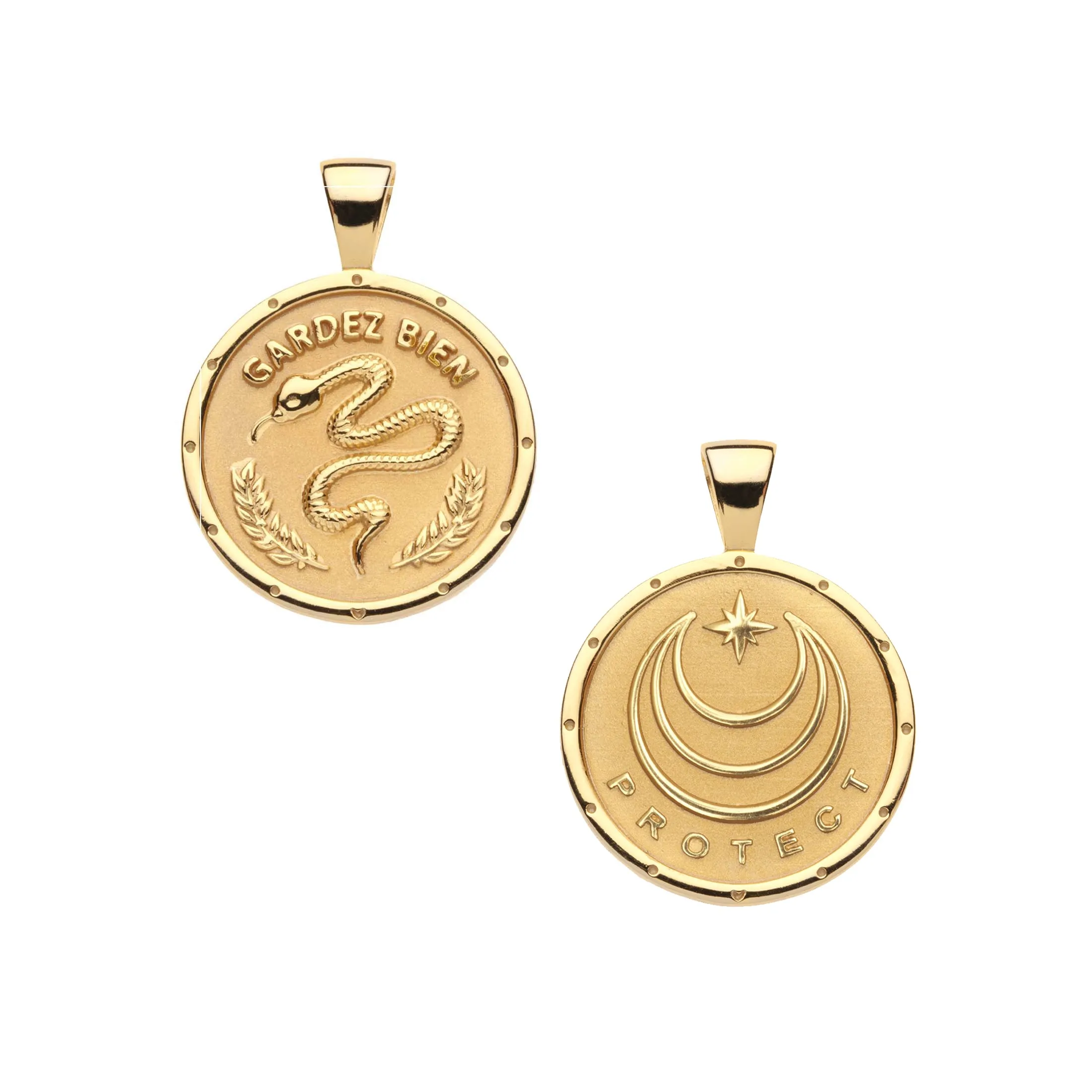 PROTECT JW Small Pendant Coin