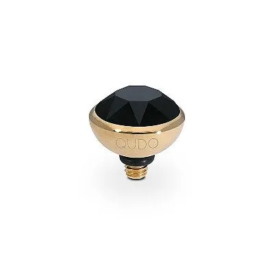 Qudo 10mm Bottone Gold Topper