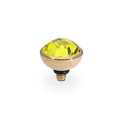 Qudo 10mm Bottone Gold Topper