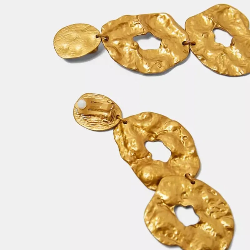 Rushdie Gold Earrings