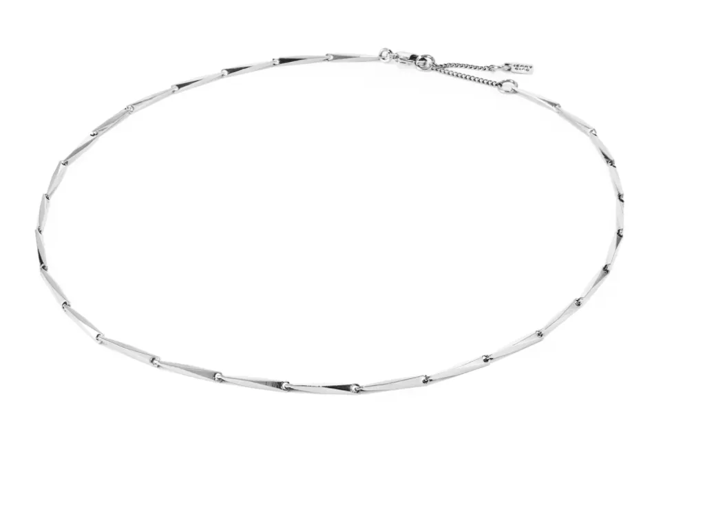 Silver Sunbeam Choker