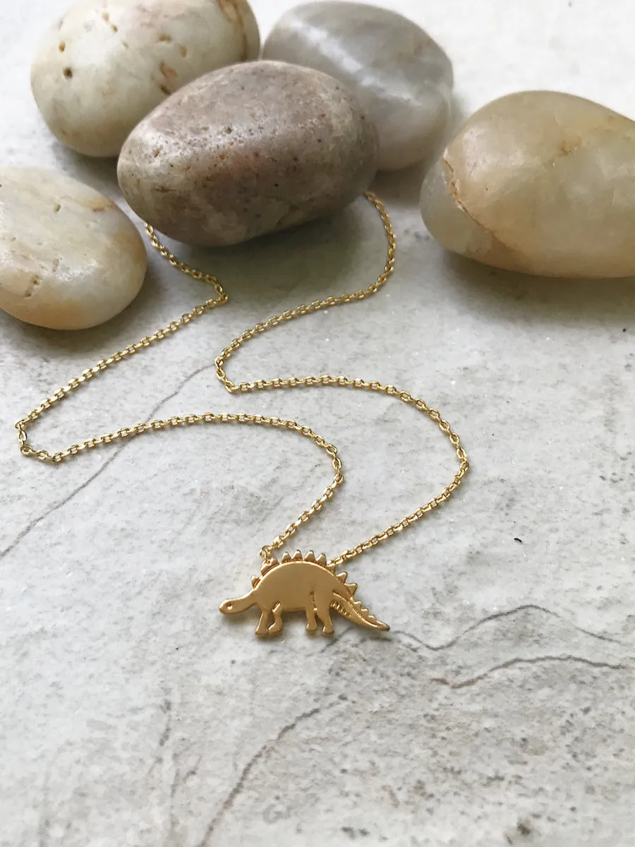 Stegosaurus Necklace