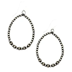 Sterling Silver Bench Beads Earrings