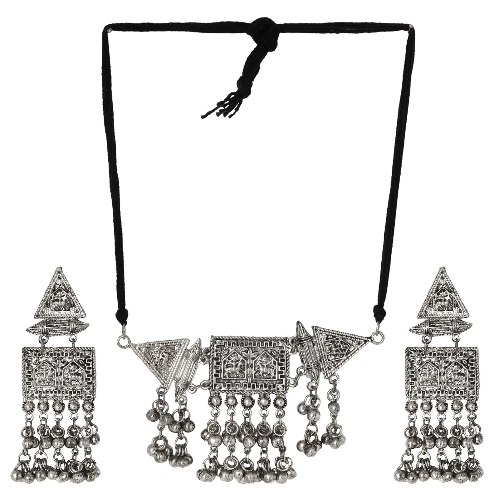 Teejh Dhriti Ghungroo Necklace Set