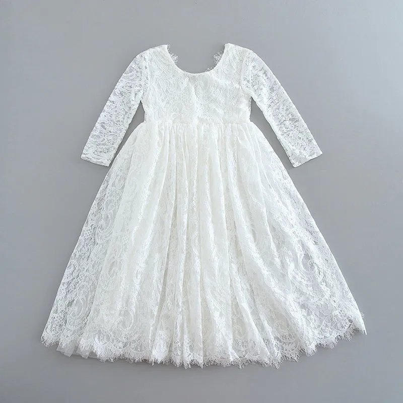 The Paisley Dress - White