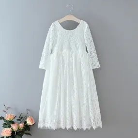 The Paisley Dress - White