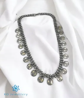 The Victoria Coin Silver Antique Necklace