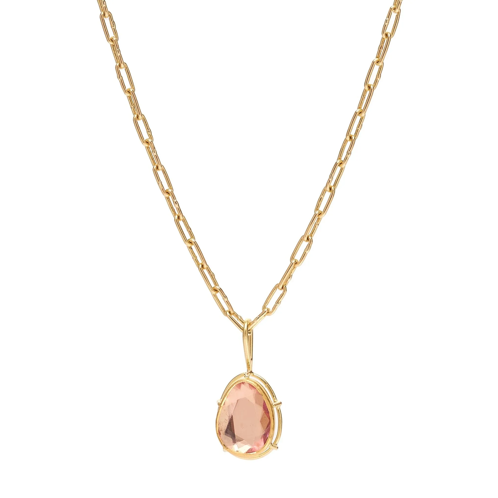 Tura Sugden 18k/22k Pink Spinel Pendant