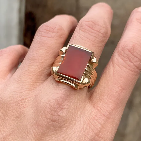 Vintage Carnelian Ring