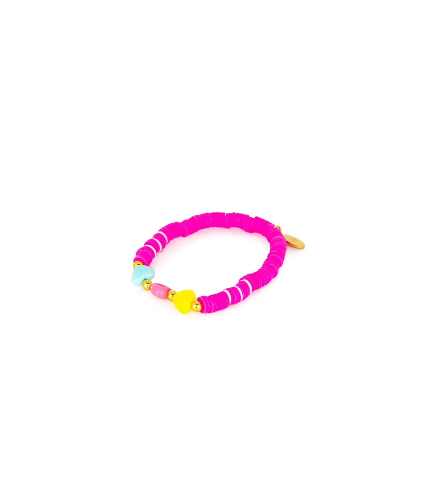 Zomi Daisy Smileys Stretch Bracelet