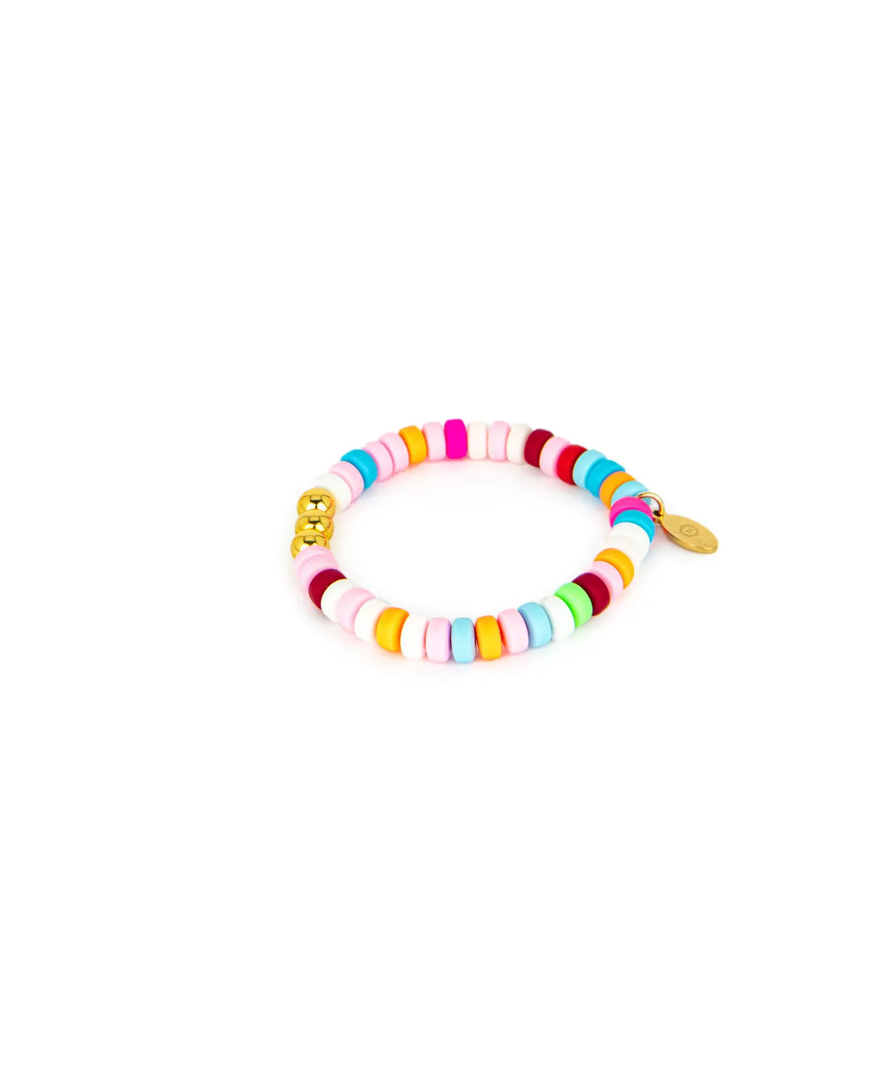 Zomi Daisy Smileys Stretch Bracelet